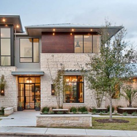 Autin stone placqued villa